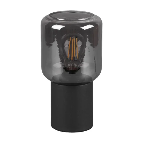 LAMPE DE TABLE MORRIGAN BLACK METAL E27