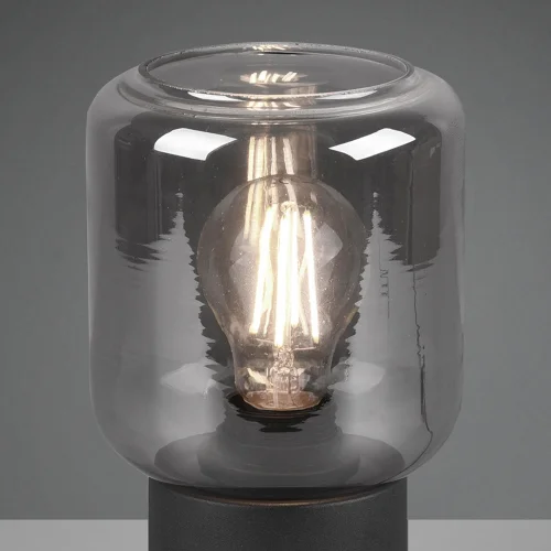 LAMPE DE TABLE MORRIGAN BLACK METAL E27