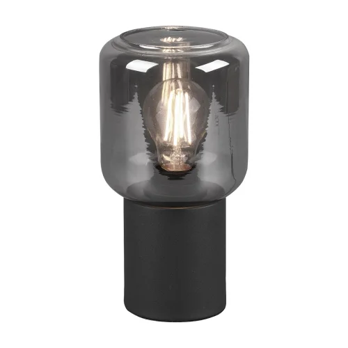 LAMPE DE TABLE MORRIGAN BLACK METAL E27