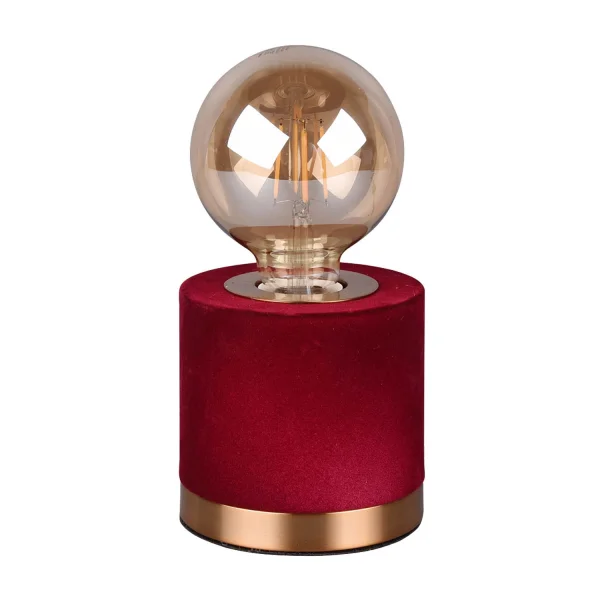 LAMPE DE TABLE GANNICUS SAMT ROUGE E27