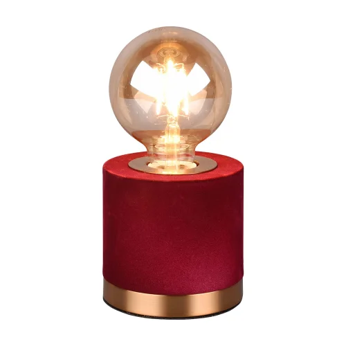 LAMPE DE TABLE GANNICUS SAMT ROUGE E27