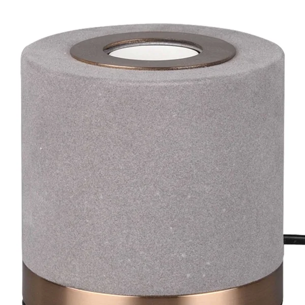 LAMPE DE TABLE GANNICUS SAMT GRIS E27 LAMPE DE TABLE GANNICUS SAMT GRIS E27