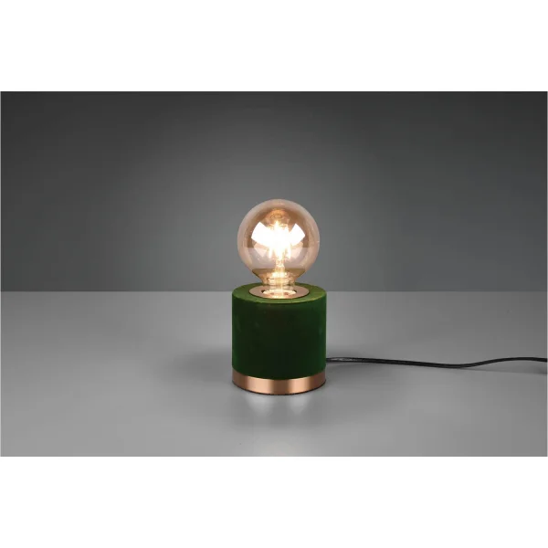 LAMPE DE TABLE GANNICUS SAMT VERT E27