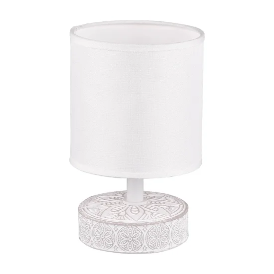 LAMPE DE TABLE NEKANE CÉRAMIQUE BLANC E14 2
