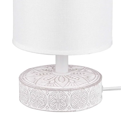 LAMPE DE TABLE NEKANE CÉRAMIQUE BLANC E14
