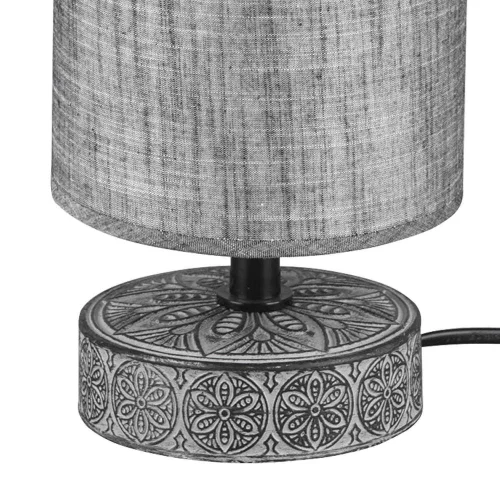 LAMPE DE TABLE NEKANE CÉRAMIQUE GRIS E14