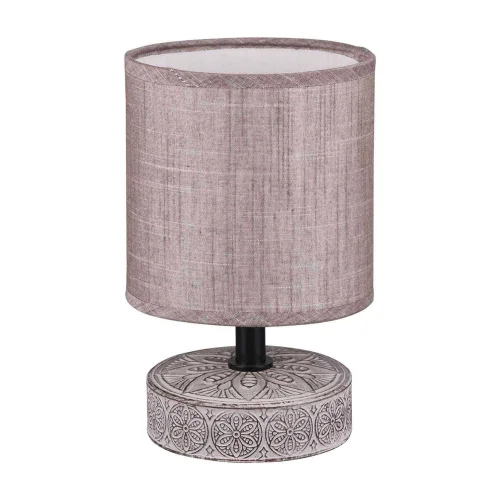 LAMPE DE TABLE NEKANE CÉRAMIQUE MARRON E14