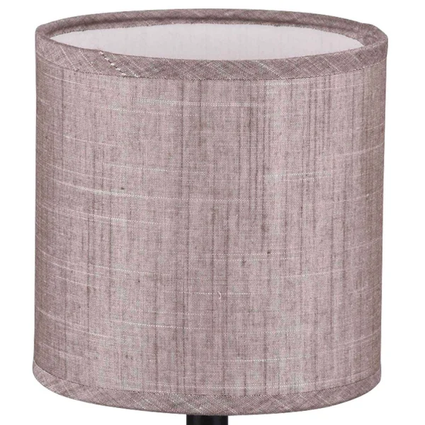 LAMPE DE TABLE NEKANE CÉRAMIQUE MARRON E14