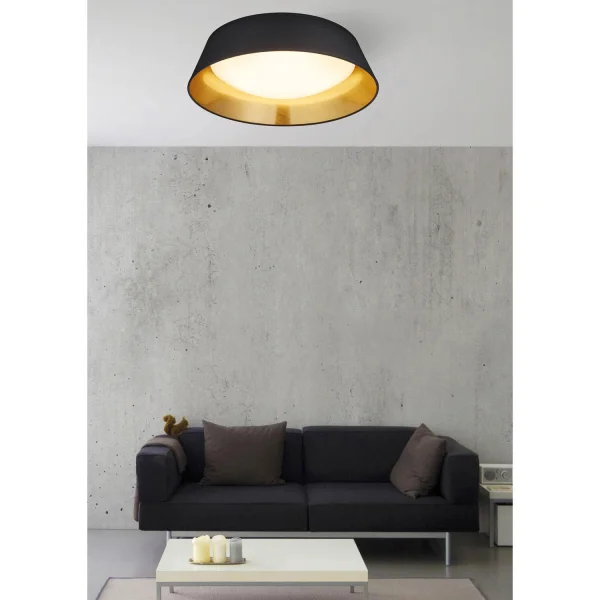 PLAFONNIER LED WENDY 18W 3000K NOIR