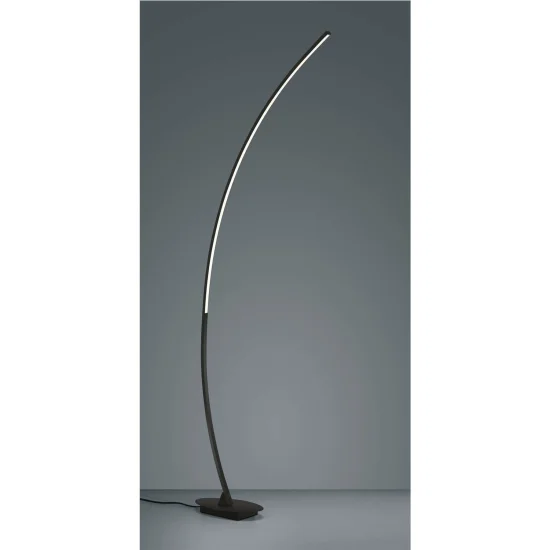 LAMPADAIRE LED THEODOR 11W 3000K NOIR 2