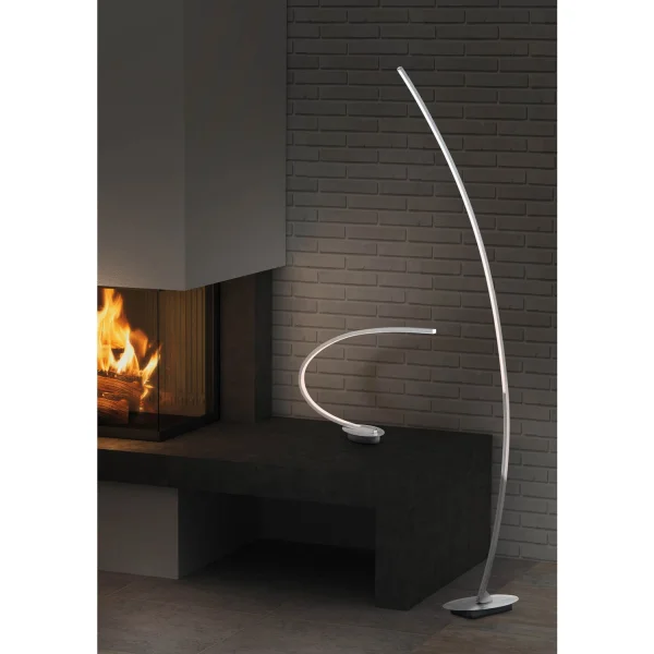 LAMPADAIRE LED THEODOR 11W 3000K ALUMINIUM POLI LAMPADAIRE LED THEODOR 11W 3000K ALUMINIUM POLI
