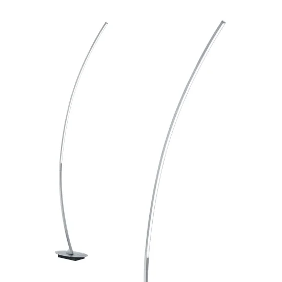 LAMPADAIRE LED THEODOR 11W 3000K ALUMINIUM POLI 2