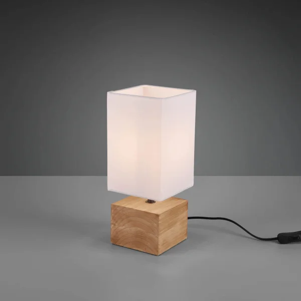LAMPE DE TABLE SIGRID BOIS NATUREL E14 LAMPE DE TABLE SIGRID BOIS NATUREL E14