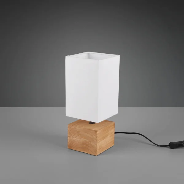 LAMPE DE TABLE SIGRID BOIS NATUREL E14 LAMPE DE TABLE SIGRID BOIS NATUREL E14