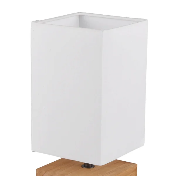 LAMPE DE TABLE SIGRID BOIS NATUREL E14 LAMPE DE TABLE SIGRID BOIS NATUREL E14