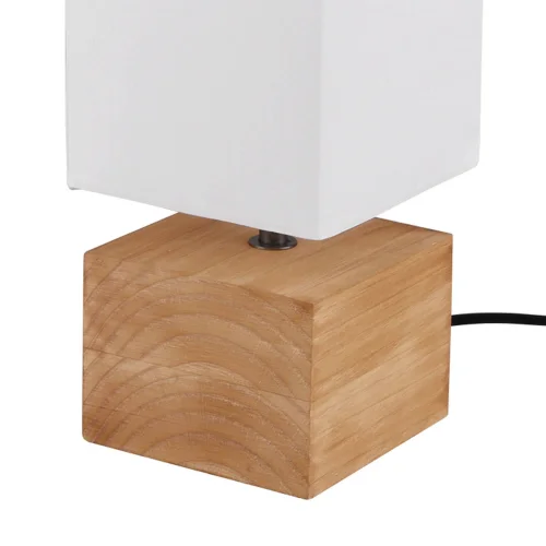 LAMPE DE TABLE SIGRID BOIS NATUREL E14 LAMPE DE TABLE SIGRID BOIS NATUREL E14