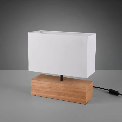 LAMPE DE TABLE SIGRID BOIS NATUREL E27