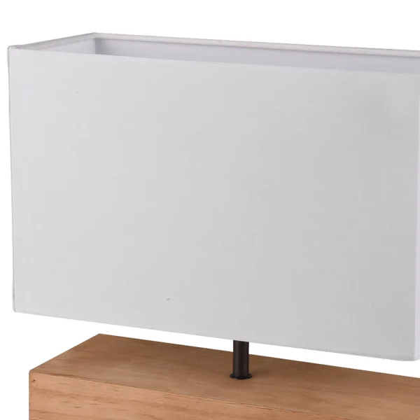 LAMPE DE TABLE SIGRID BOIS NATUREL E27