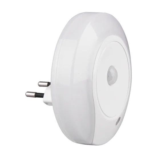 Prise veilleuse AS Horby rond blanc 0,4W 3000K Sensor - Pas cher