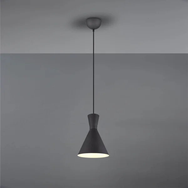 SUSPENSION CINTIA MÉTAL NOIR E27