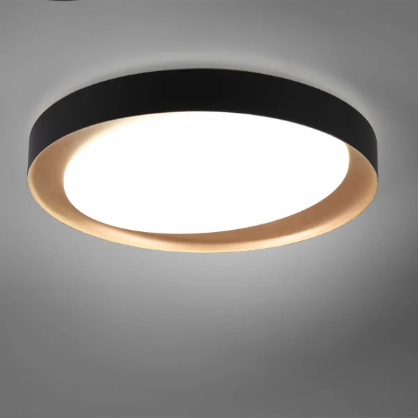 PLAFONNIER LED BENTON 24W RÉGLABLE NOIR PLAFONNIER LED BENTON 24W RÉGLABLE NOIR