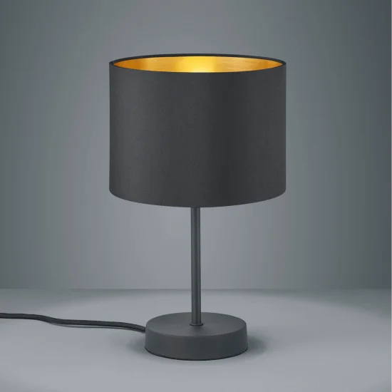 LAMPE DE TABLE MIDDLETON NOIR E27 2