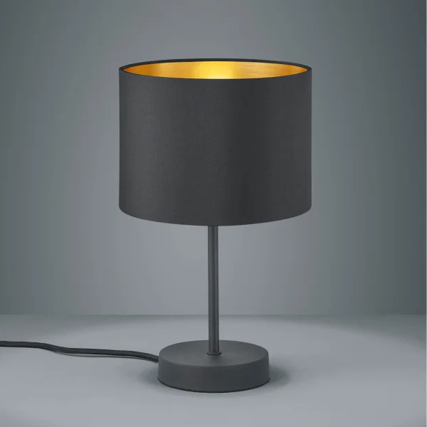 LAMPE DE TABLE MIDDLETON NOIR E27