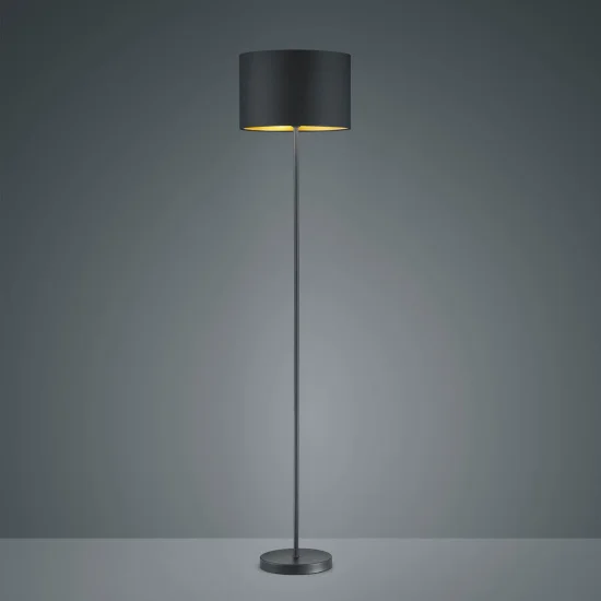 LAMPADAIRE MIDDLETON NOIR E27 2