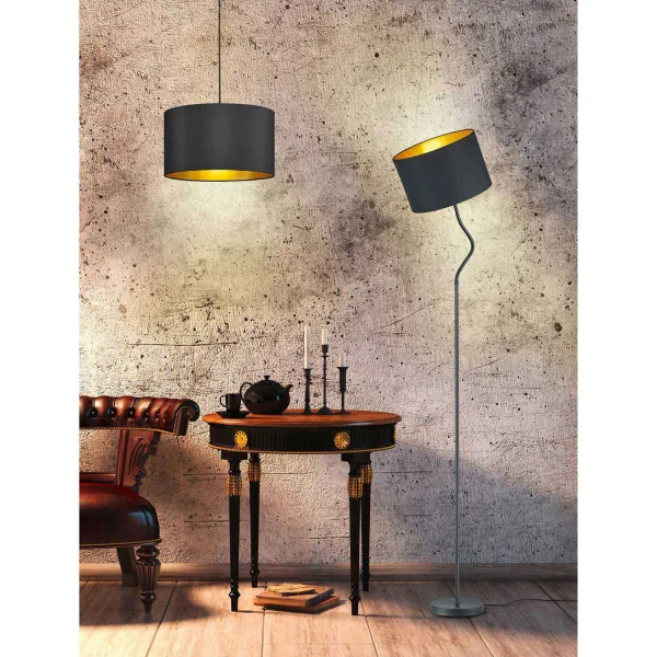 LAMPADAIRE FLEXIBLE MIDDLETON NOIR E27 LAMPADAIRE FLEXIBLE MIDDLETON NOIR E27