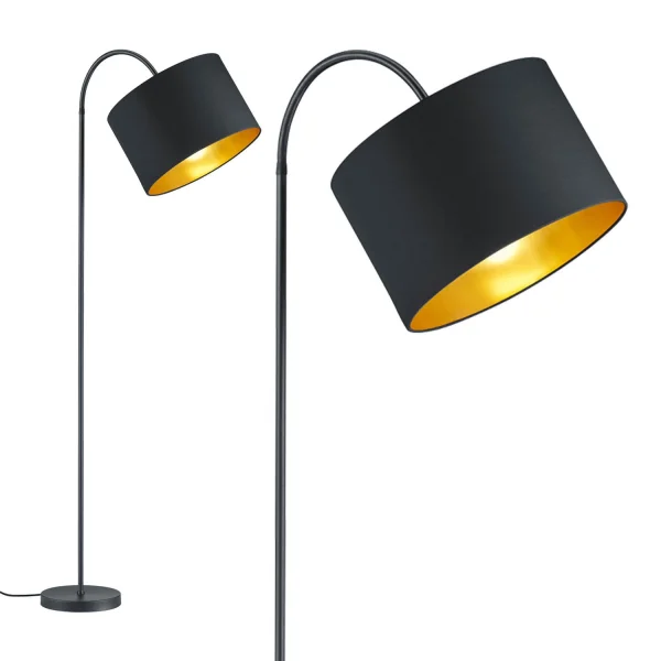 LAMPADAIRE FLEXIBLE MIDDLETON NOIR E27 LAMPADAIRE FLEXIBLE MIDDLETON NOIR E27