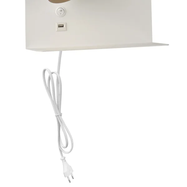 APPLIQUE MURALE LED 5W 4000K BLANC OCÉANE