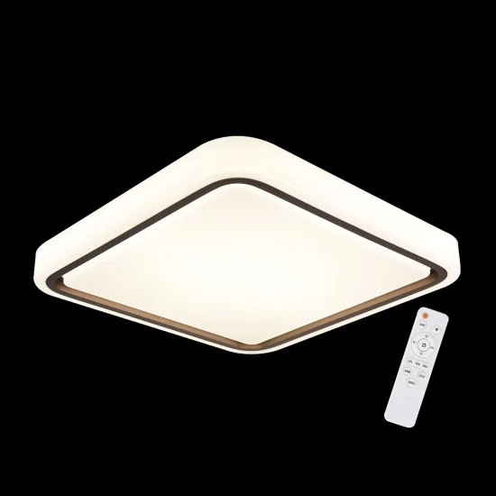 PLAFONNIER LED 75+25W RÉGLABLE BLANC MARRON HARMONY 2