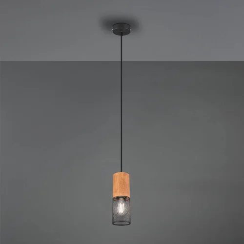 SUSPENSION 1 LUMIÈRE MÉTAL NOIR E27 MILLER SUSPENSION 1 LUMIÈRE MÉTAL NOIR E27 MILLER