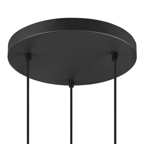 SUSPENSION 3 LUMIÈRES MÉTAL NOIR E27 MILLER