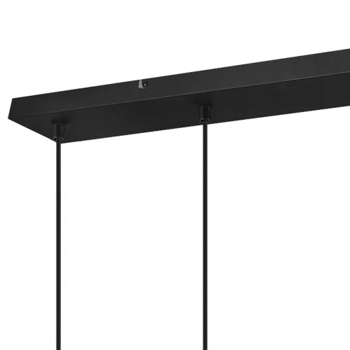 SUSPENSION 4 LUMIÈRES MÉTAL NOIR E27 MILLER