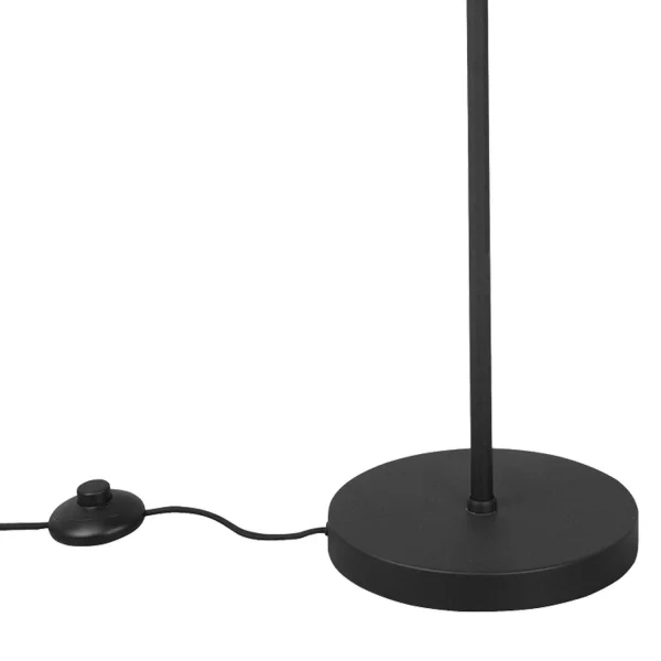 LAMPADAIRE 3 LUMIÈRES MÉTAL NOIR E14 MILLER