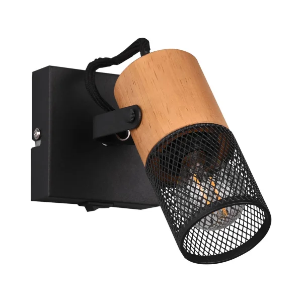 SPOT 1 LUMIÈRE MÉTAL NOIR E14 MILLER