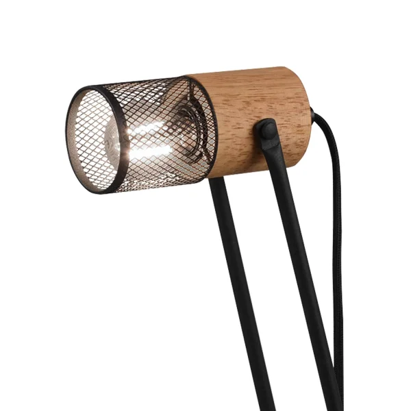 LAMPE DE TABLE MÉTAL NOIR E14 MILLER