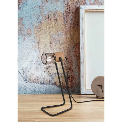 LAMPE DE TABLE MÉTAL NOIR E14 MILLER