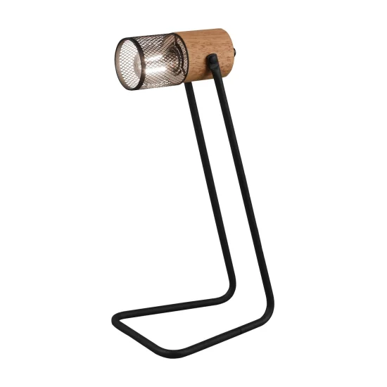 LAMPE DE TABLE MÉTAL NOIR E14 MILLER 2