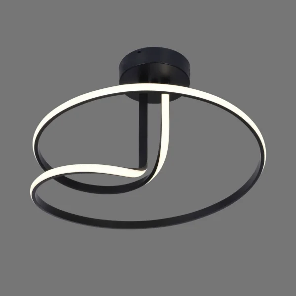 PLAFONNIER LED 47W 4000K RÉGLABLE EN INTENSITÉ NOIR OLIMPO PLAFONNIER LED 47W 4000K RÉGLABLE EN INTENSITÉ NOIR OLIMPO