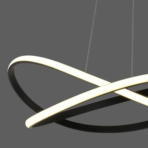 SUSPENSION LED 60W 4000K RÉGLABLE EN INTENSITÉ NOIR OLIMPO