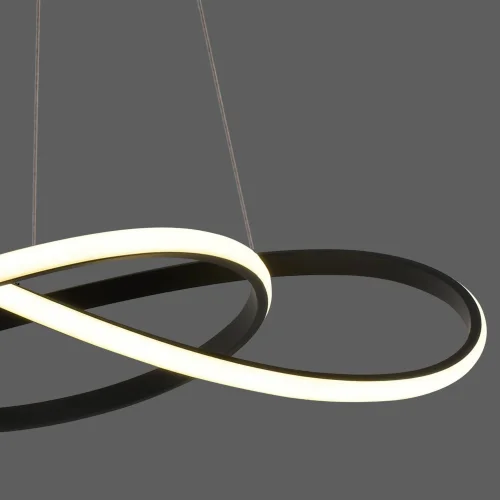 SUSPENSION LED 60W 4000K RÉGLABLE EN INTENSITÉ NOIR OLIMPO