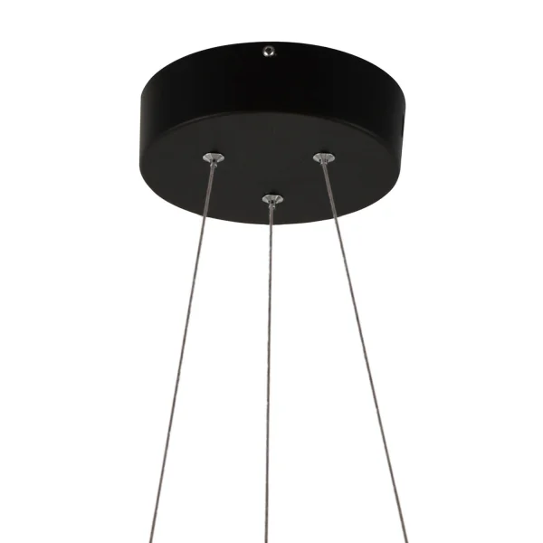 SUSPENSION LED 60W 4000K RÉGLABLE EN INTENSITÉ NOIR OLIMPO