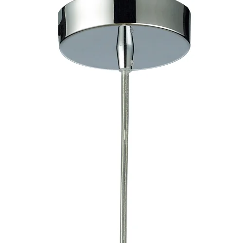 SUSPENSION 1 LUMIÈRE VERRE EXTÉRIEUR AMBRE INTÉRIEUR BLANC Ø16,5 NOLINA