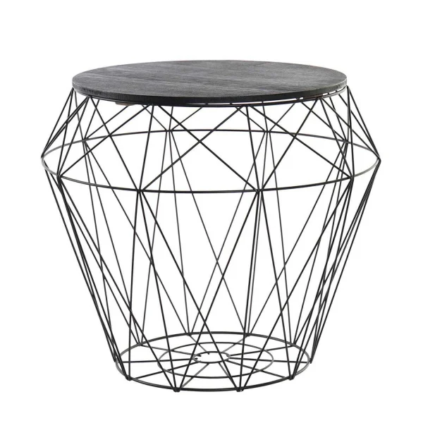 TABLE D'APPOINT SET 2 MÉTAL EYRA