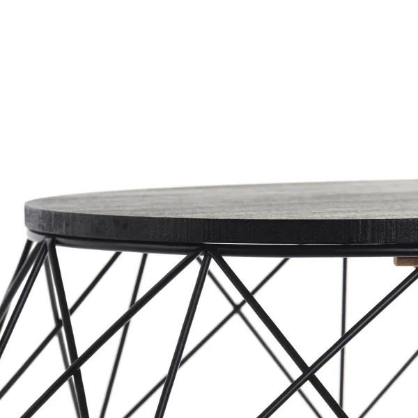 TABLE D'APPOINT SET 2 MÉTAL EYRA