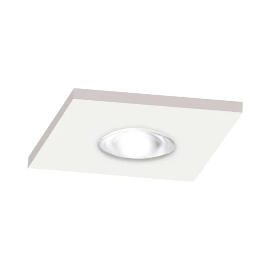 SPOT ENCASTRÉ LED CARRÉ BLANC 3W 3000K