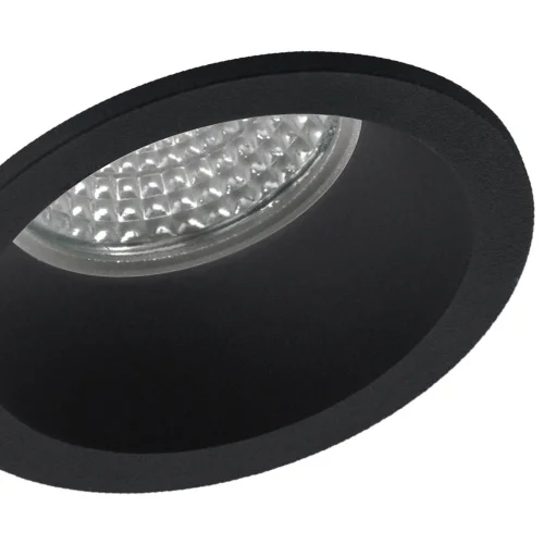 SPOT ENCASTRÉ CONIQUE ALUMINIUM GU10 NOIR