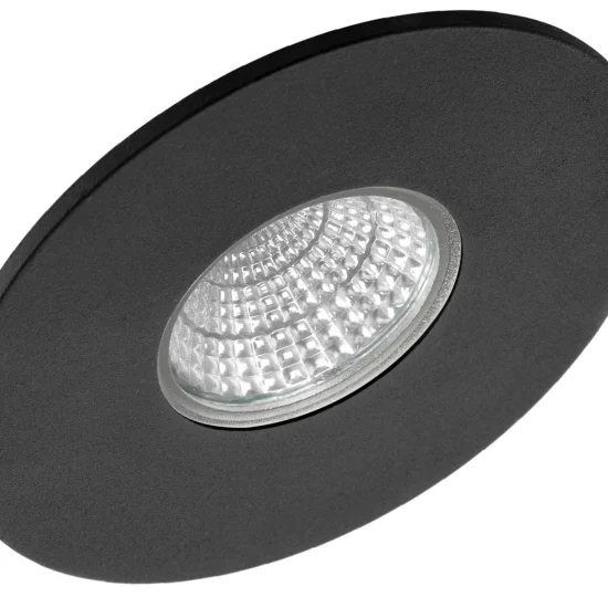 SPOT ENCASTRÉ Ø10,5 GU10 NOIR IP20 2